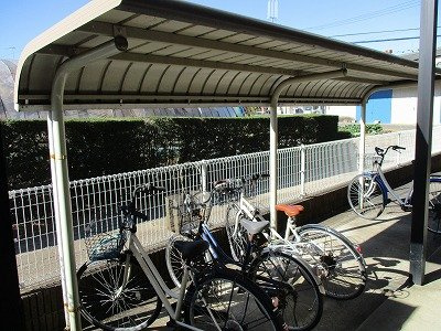 レオパレス有のその他|駐輪場