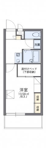神戸市西区丸塚１丁目の賃貸マンションの間取り