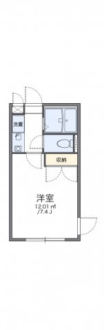 神戸市西区北別府２丁目の賃貸マンションの間取り