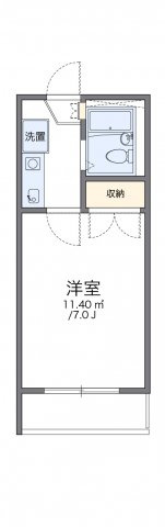 神戸市垂水区仲田１丁目のアパートの間取り