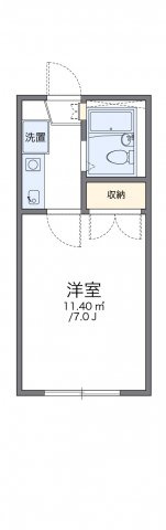 レオパレス松田の間取り