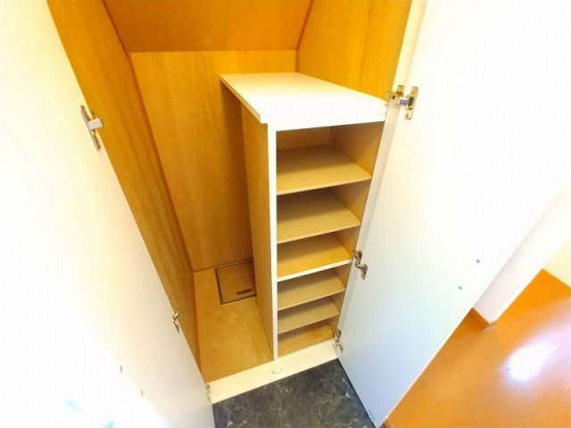 レオパレス河の内装|靴箱