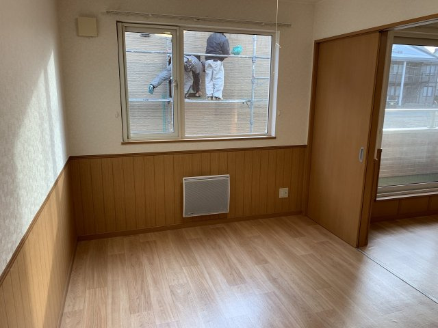 釧路市昭和中央３丁目のアパートの洋室