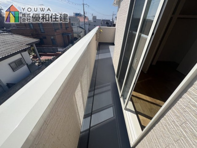 【バルコニー】 | 明石市藤江　新築戸建