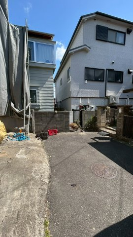 北園1丁目の前面道路含む現地写真