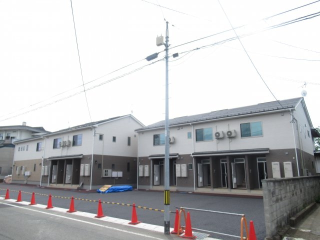 サンリッチB棟の外観