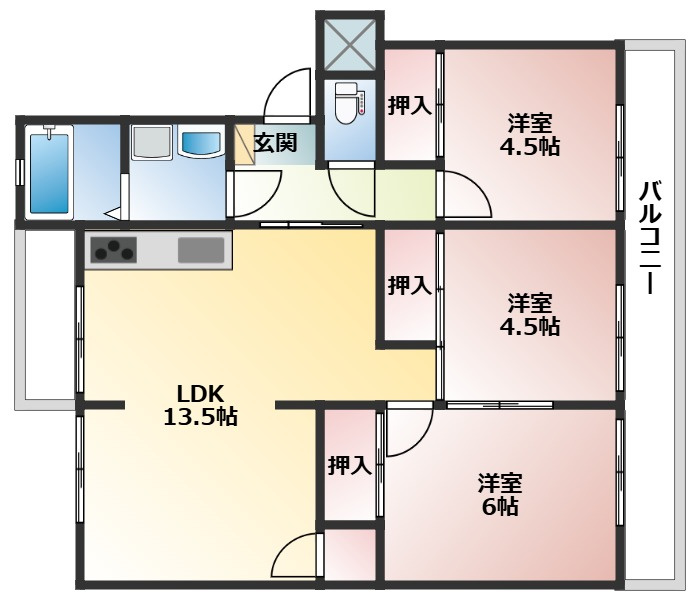 キャッスル大内通り