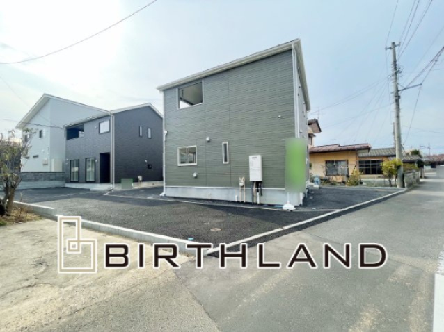 新築戸建・建売　福島市野田町第14　CRADLE GARDEN　全2棟の外観|【1号棟】いつでもご内覧可能です！