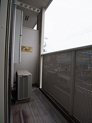 アクティフのバルコニー