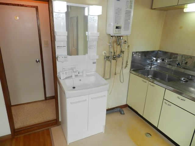 シャルマン幌別Ｃの洗面所