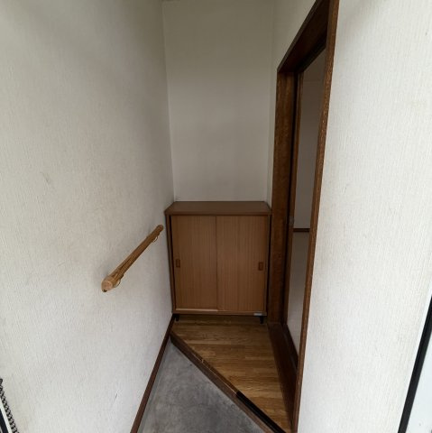 シャルマン幌別Ｃの玄関