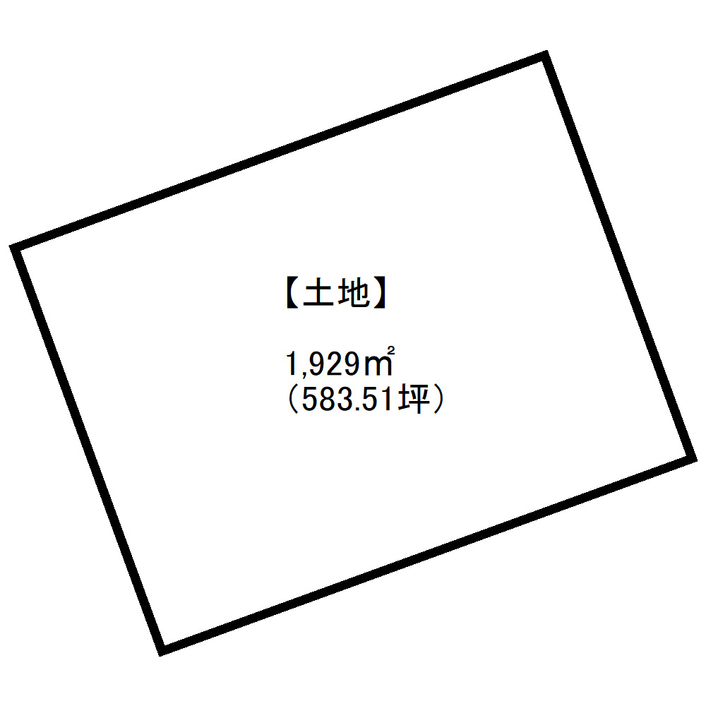 乙川一色町貸地の区画図