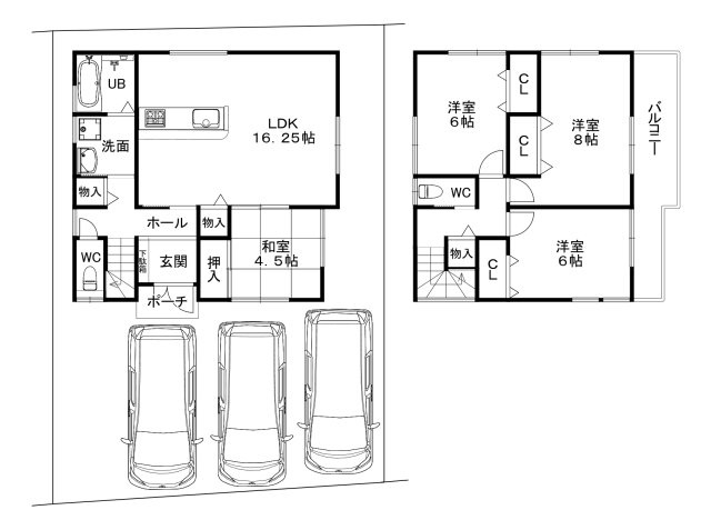 木幡南山の間取り