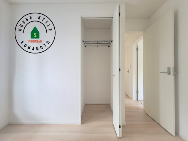 熊本市北区弓削6丁目第1-4棟(2号棟)の収納|収納には困りません。
