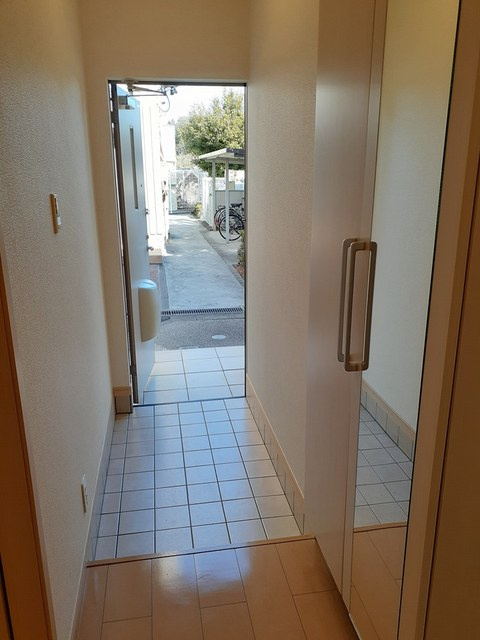 サンミリューの玄関