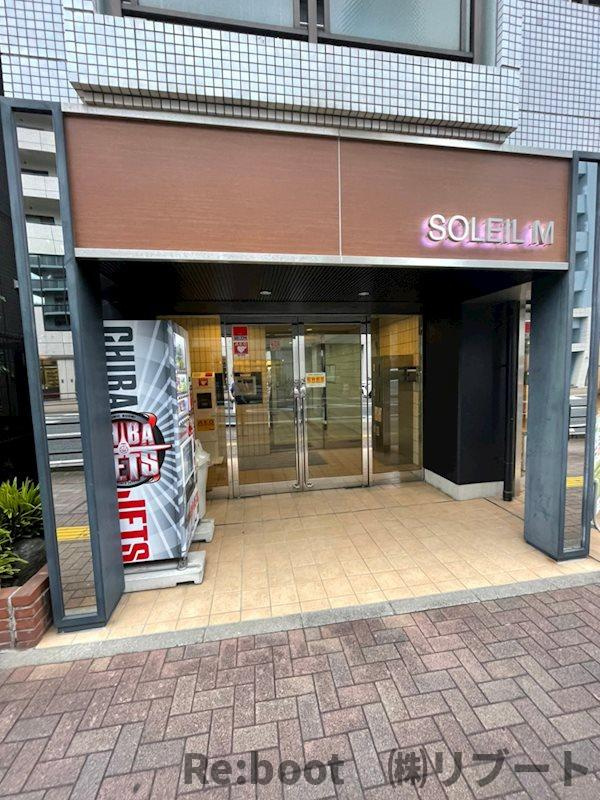 ソレイユMのエントランス