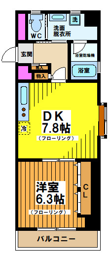 【間取り】 | パディ初台
