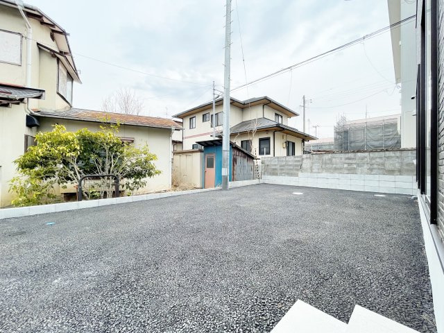 新築戸建・建売　福島市野田町第14　CRADLE GARDEN　全2棟の駐車場