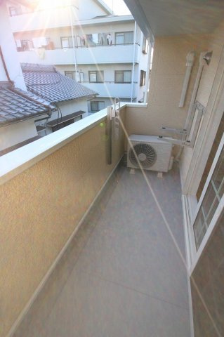 シーパレス参番館のバルコニー