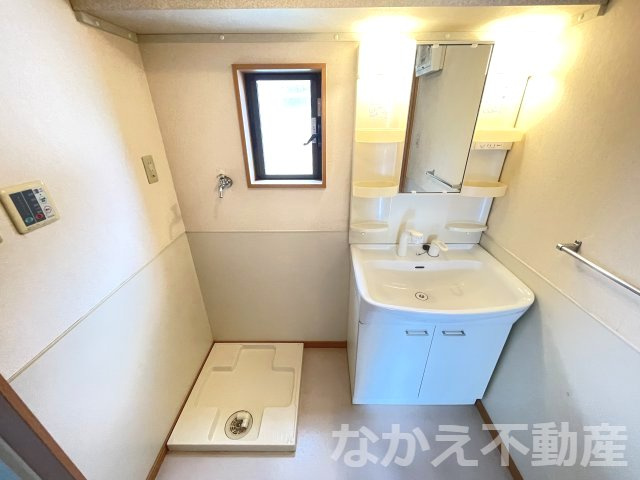 【洗面所】 | スペースが確保できる洗面所です