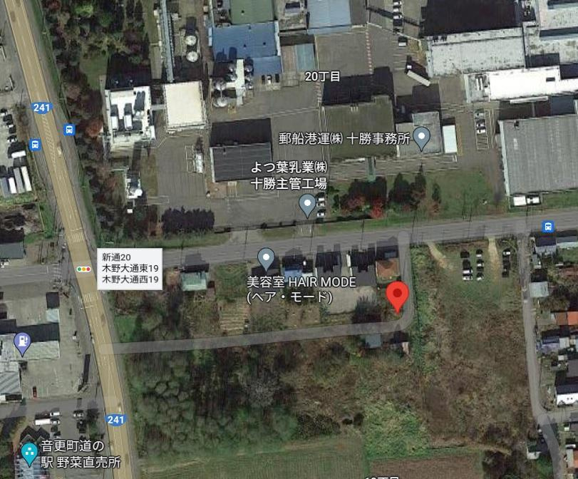 売土地　音更町木野大通東19