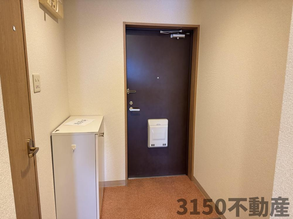 ハイツ南の玄関