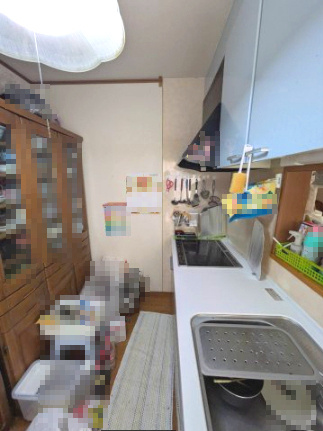 岡山市南区内尾 中古住宅のキッチン|◆カウンターキッチンです。