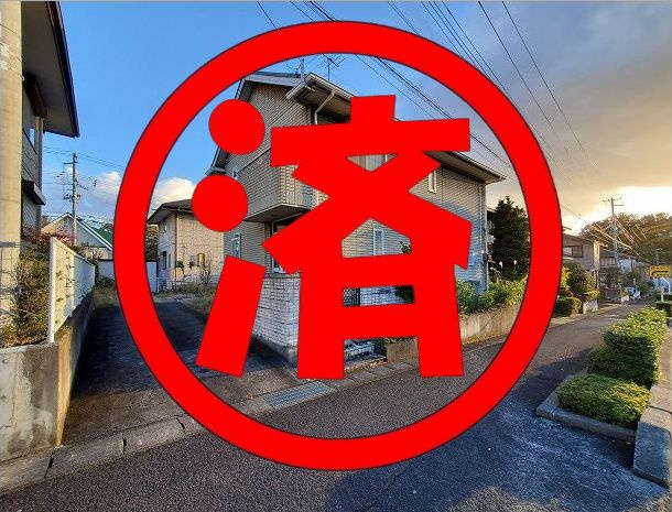 福島市南向台　中古住宅の外観