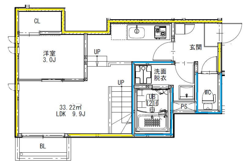 GRANDTIC益城の間取り