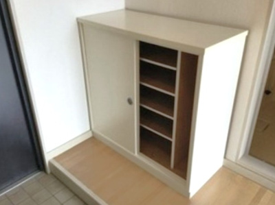 【玄関】 | Rグレイスヒガシヤマ | シューズボックス