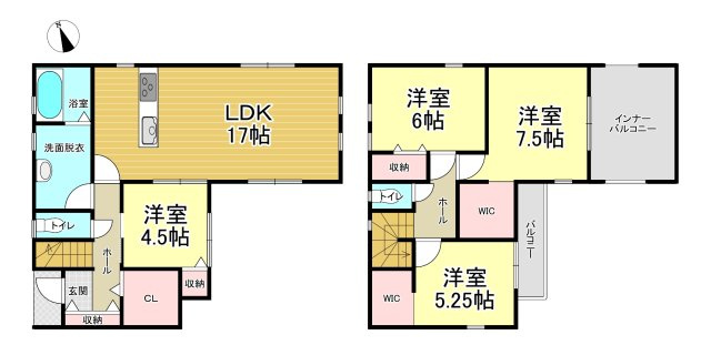 【間取り】 | リーブルガーデン涌谷町下町１期