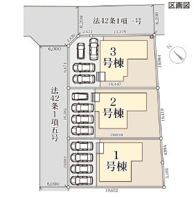 【区画図】 | リーブルガーデン涌谷町下町１期