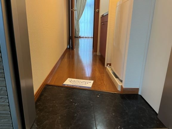 レオパレス六甲ガーデンズの玄関|ゆったりとした玄関です