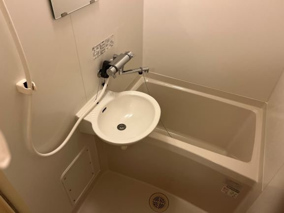 レオパレス六甲ガーデンズの浴室|お風呂で日々の疲れを落としましょう