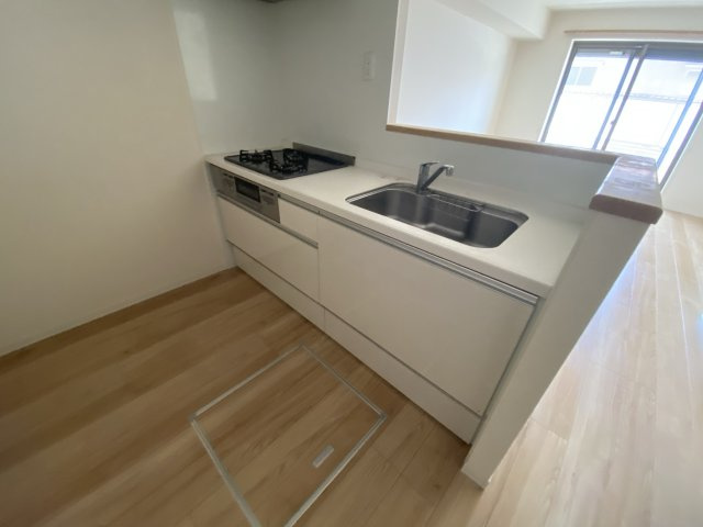 オカバ姫路青山シャーメゾン B棟のキッチン