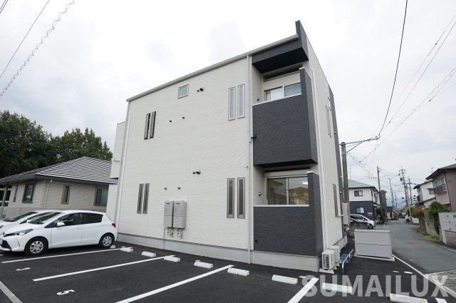 熊本市北区楡木４丁目のアパートの外観