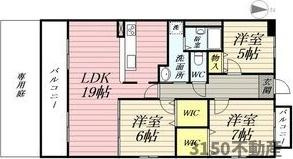 ハイツ南の間取り