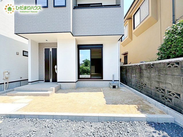 熊谷市久下　新築一戸建て　いろどりアイタウン　02の庭|ちょっとしたお花などを植えてみてもよさそうですね♪