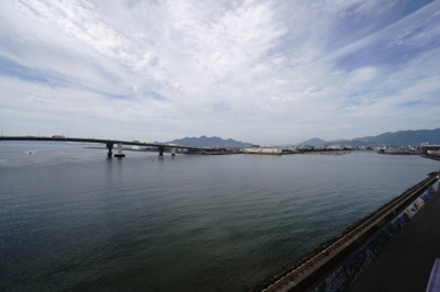 【展望】 | 【上質リノベ】パラッシオ楽々園シービスタ | 現地（2025年6月6日9：00頃）撮影