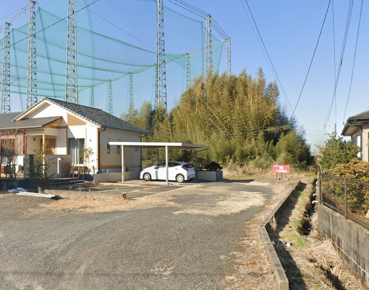 都城市下長飯町の売地の外観