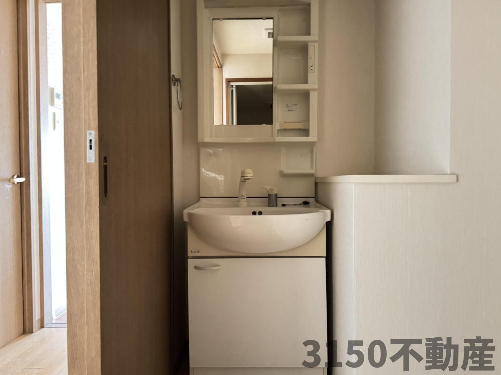 ハイツ南の独立洗面台
