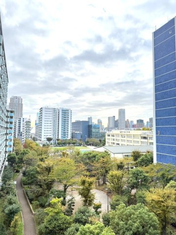 越中島ハイツ２号棟　６階の展望