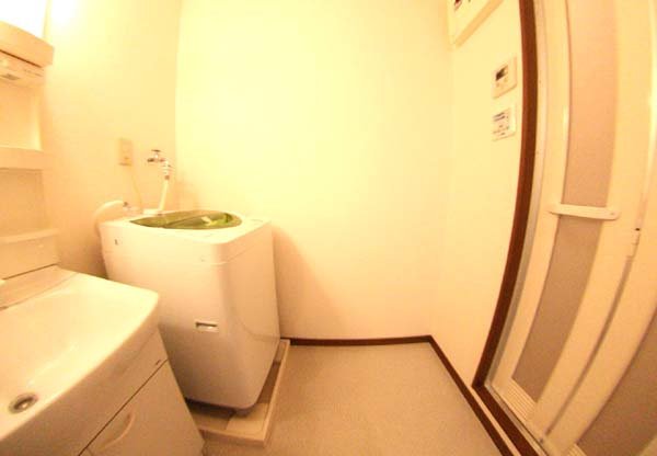 アンプルールフェールフォルスの洗面所|ゆったりとスペースのある洗面所