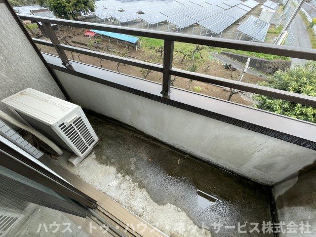 キャロット我孫子のバルコニー