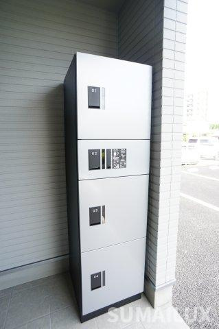 熊本市北区楠８丁目のアパートのロビー
