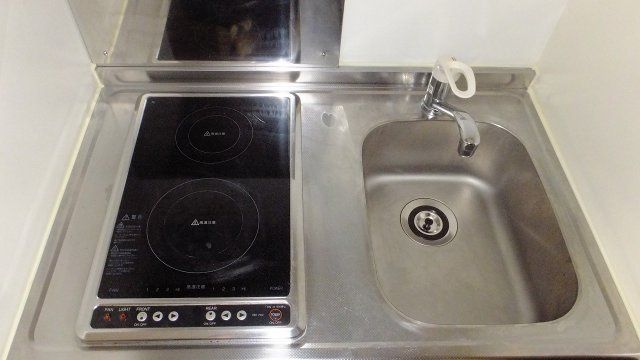 レオネクストソレイユ籠池のキッチン|電熱タイプの2口