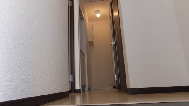 レオネクストソレイユ籠池の玄関|フローリングのお部屋になります。