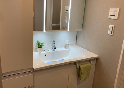 【独立洗面台】 | 藤和南町田ハイタウン | 洗面化粧台では顔を洗ったり、身だしなみを整えることが本来の使い方ですが、用途によっては洗面化粧台に求められる機能が違ってくるため、ご自身や家族のライフスタイルに合ったものを選ぶことをおすすめ致します。