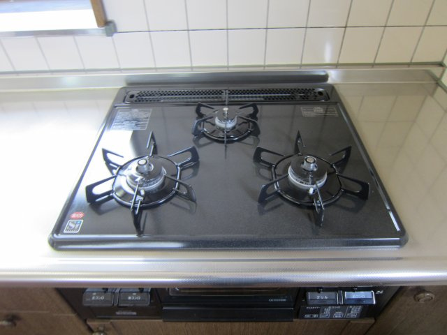 高野台住宅Aのキッチン|コンロ