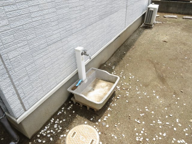 高野台住宅Aの設備|外水栓